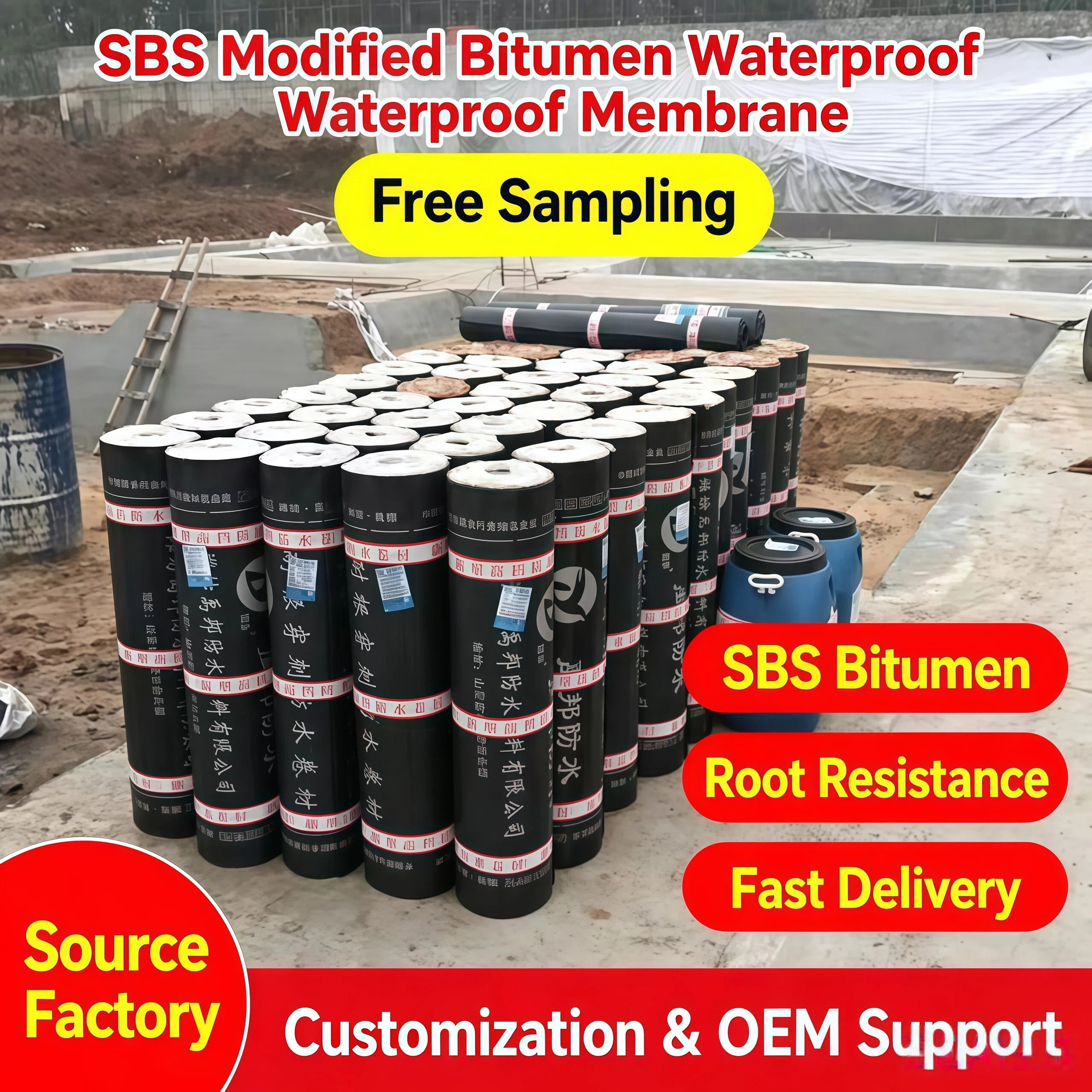 Product image of APP Modified Bitumen Waterproofing Membrane 2