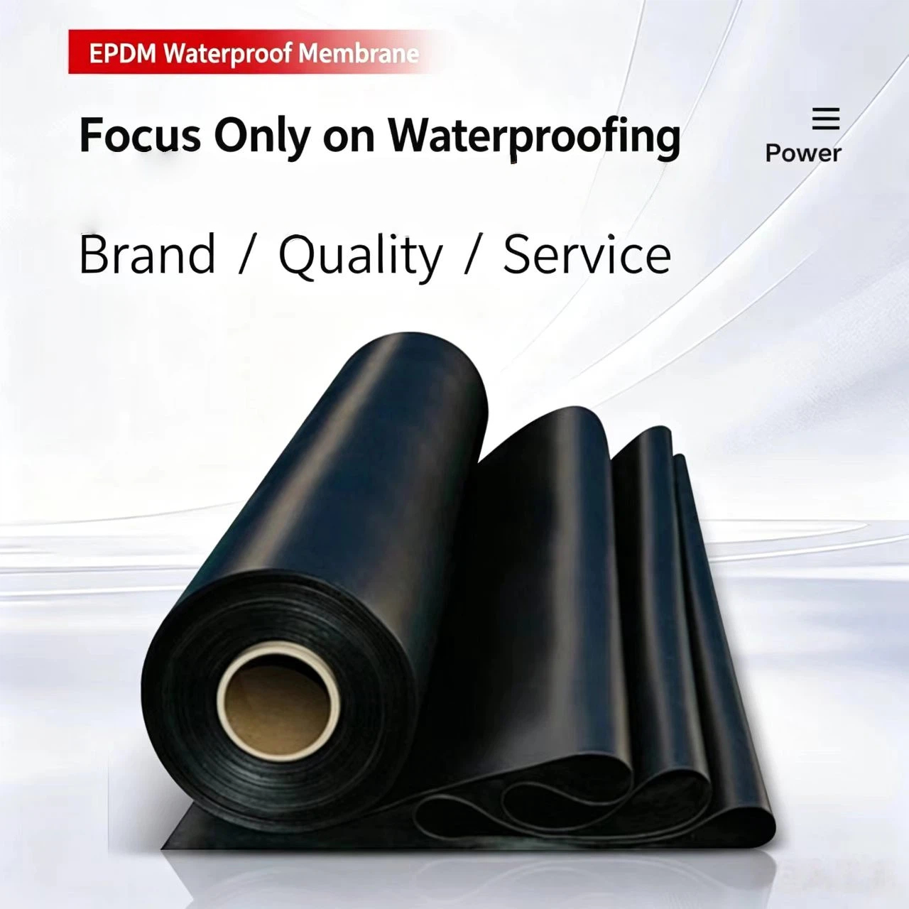 EPDM Ethylene Propylene Diene Monomer Waterproof Membrane 2