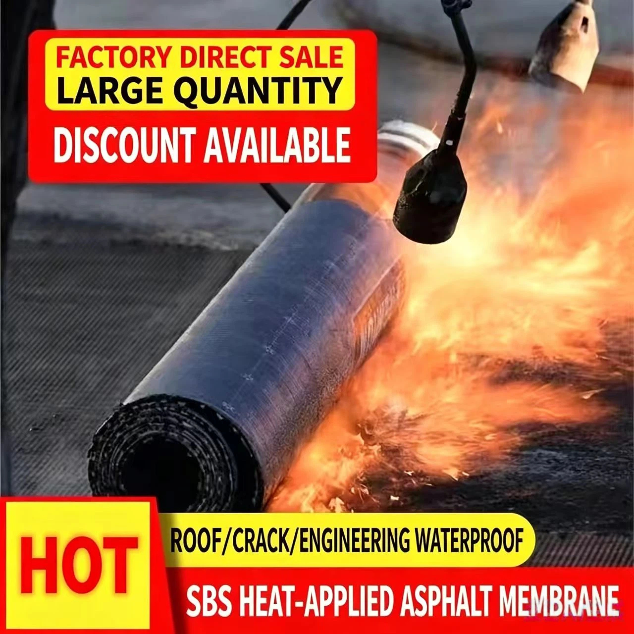 SBS Modified Bitumen Waterproof Membrane